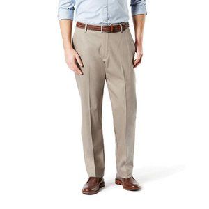 Dockers Men’s Signature Khakis, Classic Fit Pants, 40W X 32L, Timberwolf (Tan)